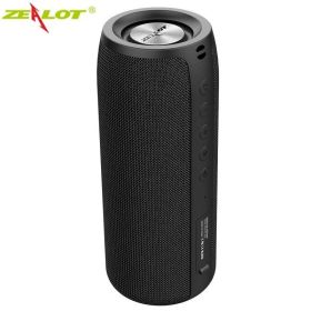 Powerful Bluetooth Speaker Bass Wireless Portable Subwoofer Waterproof Sound Box Support TF; TWS; USB Flash Drive (Ships From: China, Color: S51-Black)